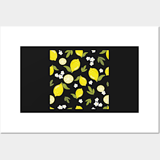 Lemon Citrus Posters and Art